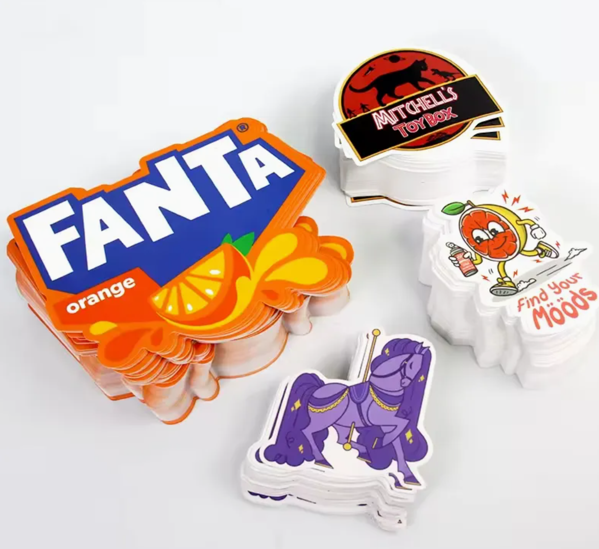Custom Premium Die-Cut Stickers Upload your file see below for instructions