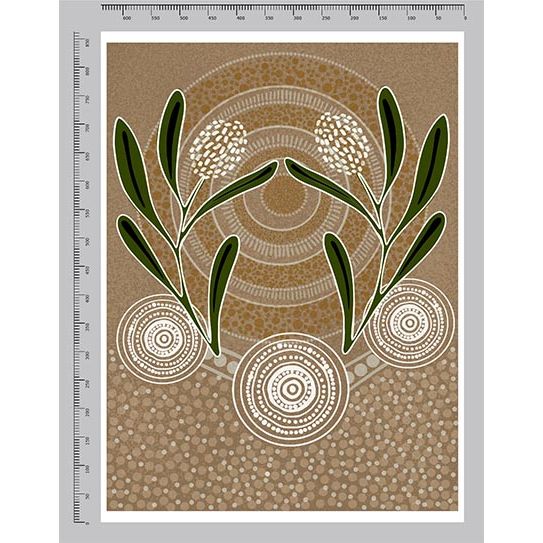 On Country || Wadlhu (LARGE WALL DECAL / ART PRINT)