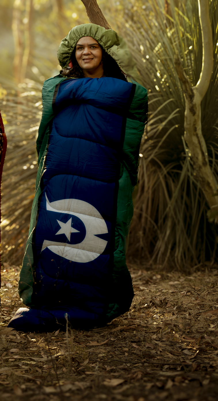 Torres Strait Islander flag Sleeping Bags