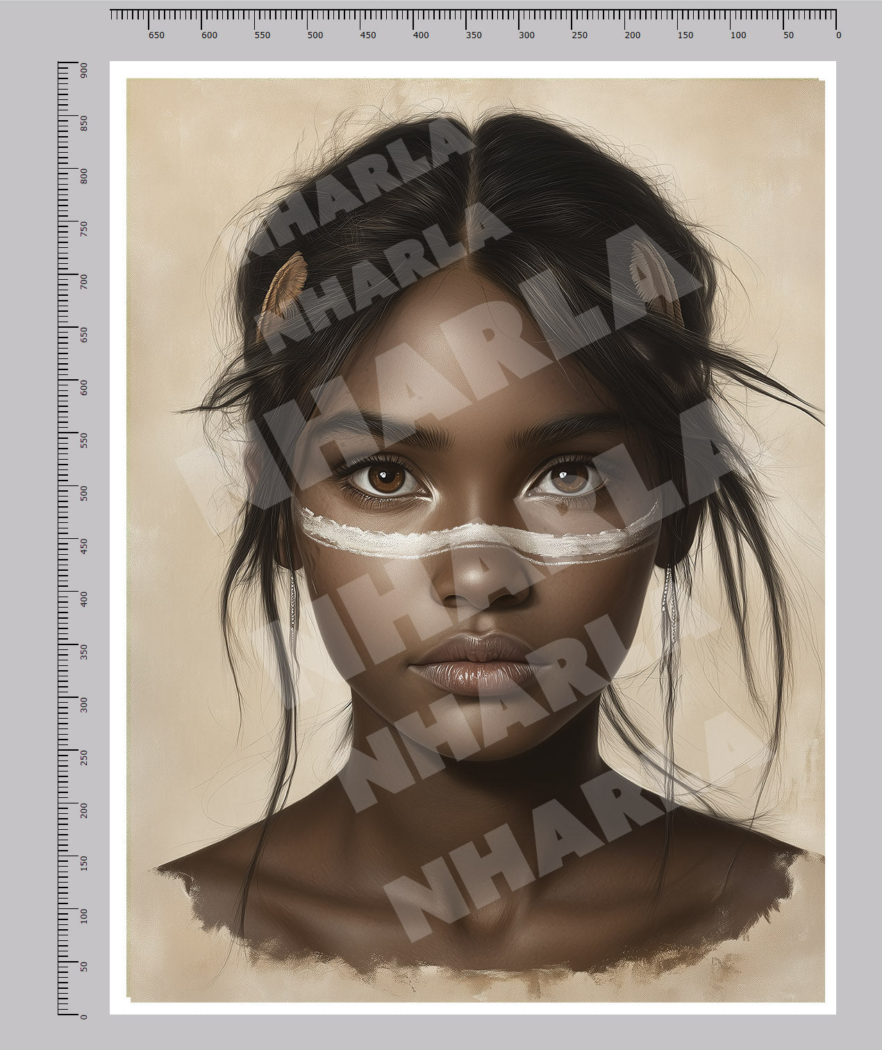 Udlyurla (LARGE WALL ART PRINT)