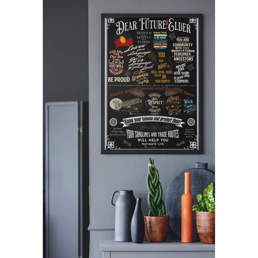 Dear Future Elder Wall Decal / Print
