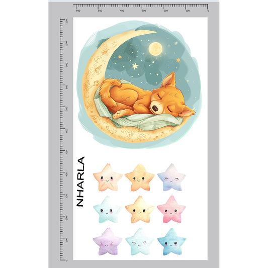 Kids Dingo pup Dreaming Wall Decals