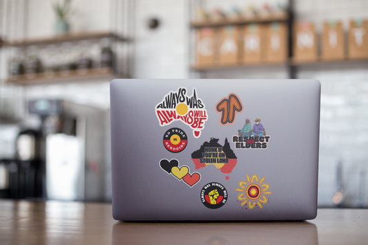 Aboriginal Sticker pack of 8