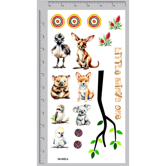 Little Minya One Kids Wall Decal / Print